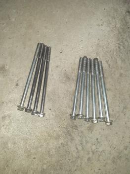 Rex Rs 450  Motorblock schrauben